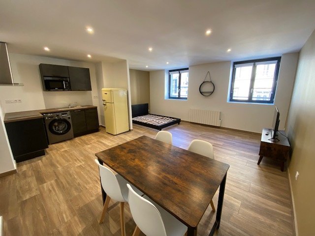 Grand 1 pièce Semi-Meublé A LOUER - ST ETIENNE QUARTIER DES URSULES - 41.99 m2 - 495 &euro; charges comprises par mois