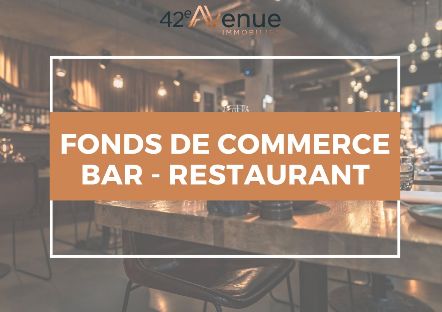 FONDS DE COMMERCE A CEDER - BAR - BRASSERIE - ST ETIENNE CENTRE VILLE - 180 m2 - 300000€