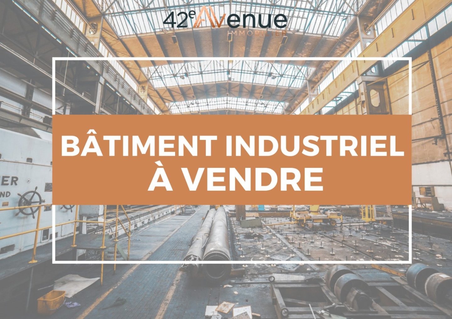 LOCAL D ACTIVITE A VENDRE - ST ETIENNE BELLEVUE - 915 m2 - 577500€ 