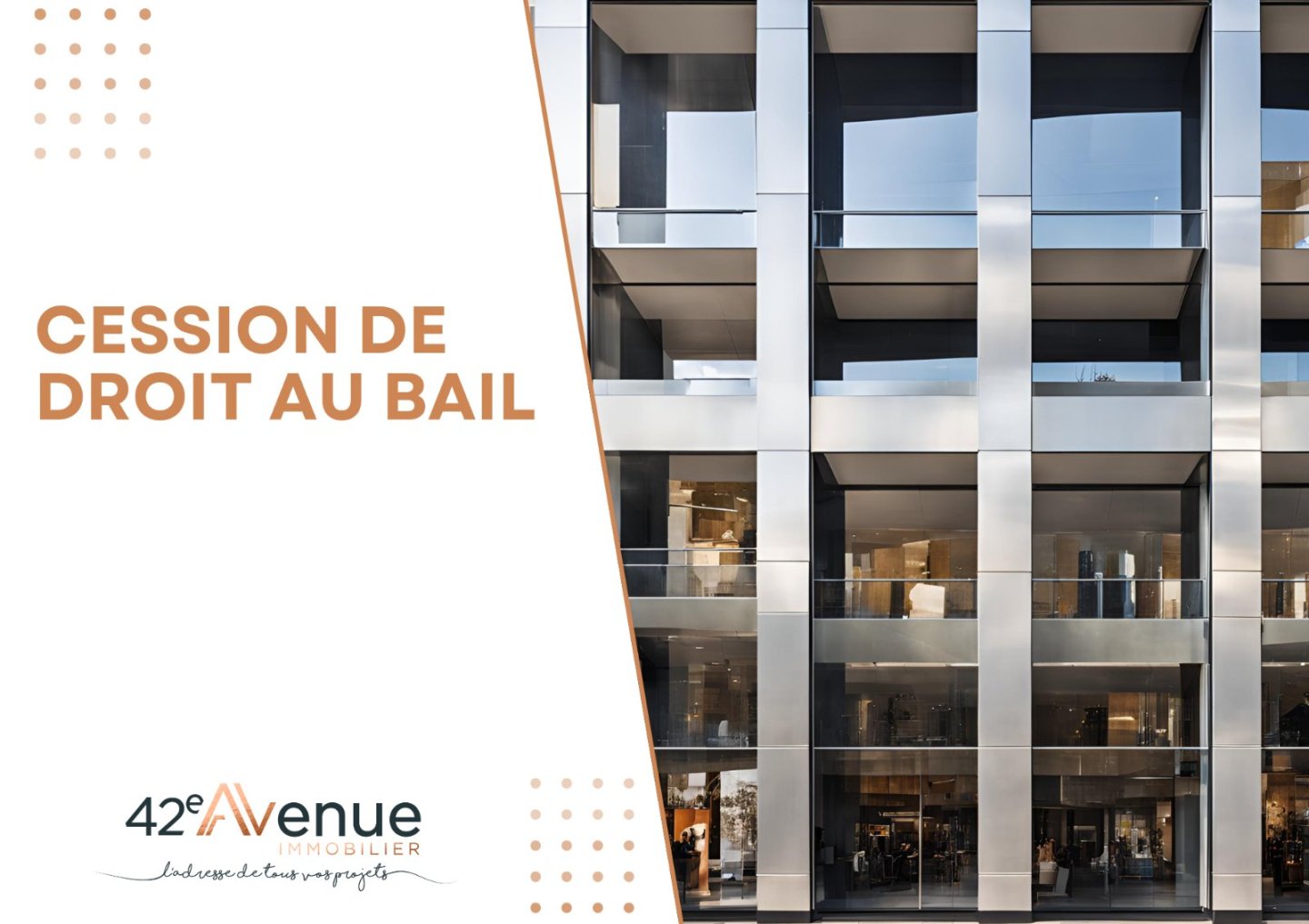 Cession de droit au bail A VENDRE - ST ETIENNE CENTRE VILLE - 231 m2 - 50000€ 