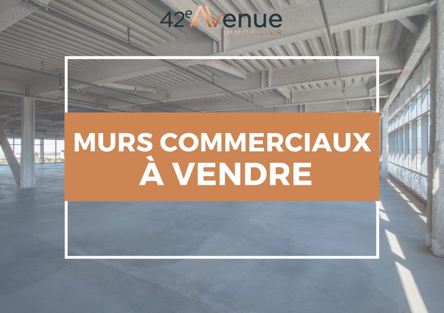 LOCAL COMMERCIAL A VENDRE - BAS EN BASSET - 990 m2 - R&Eacute;ALIS&Eacute;