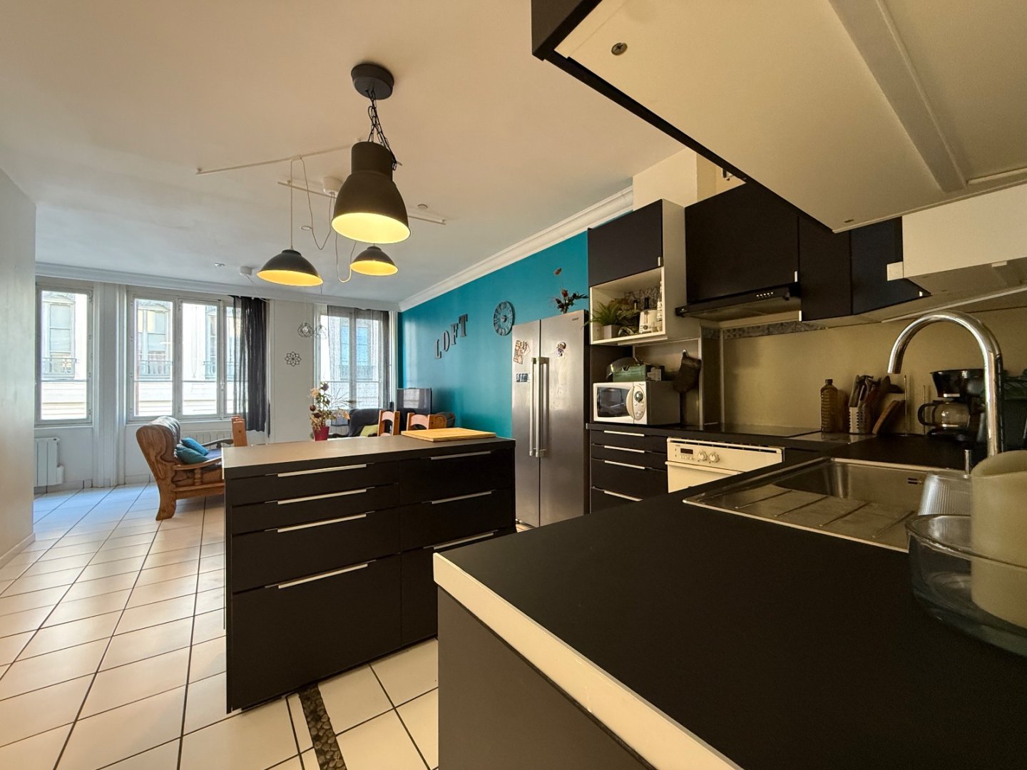 Appartement HYPER CENTRE T5 avec 4 chambres A VENDRE - ST ETIENNE CENTRE VILLE - 118 m2 - 149000€