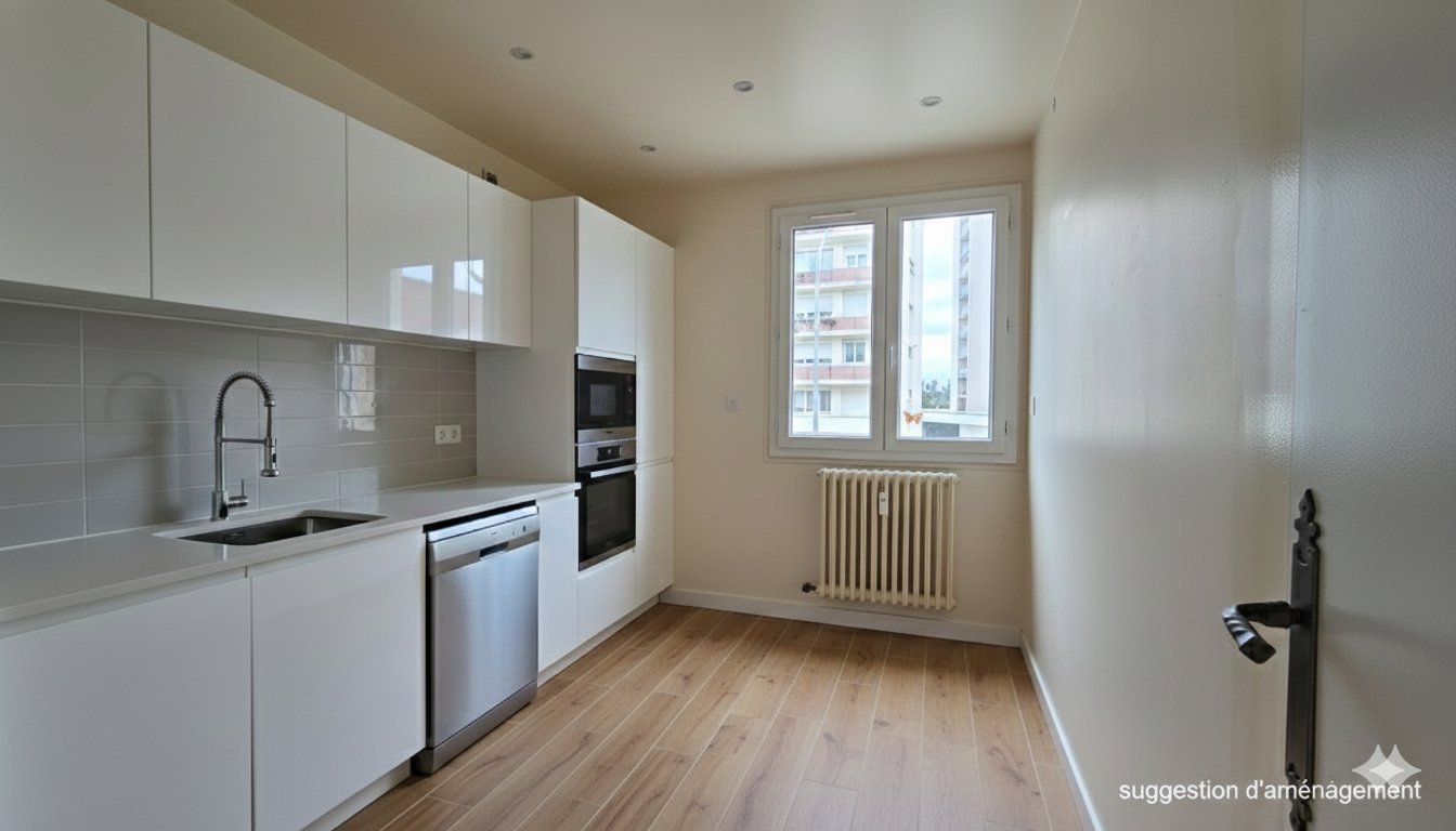 APPARTEMENT T3 A VENDRE - ST ETIENNE LA METARE - 57.62 m2 - 74 000 &euro;