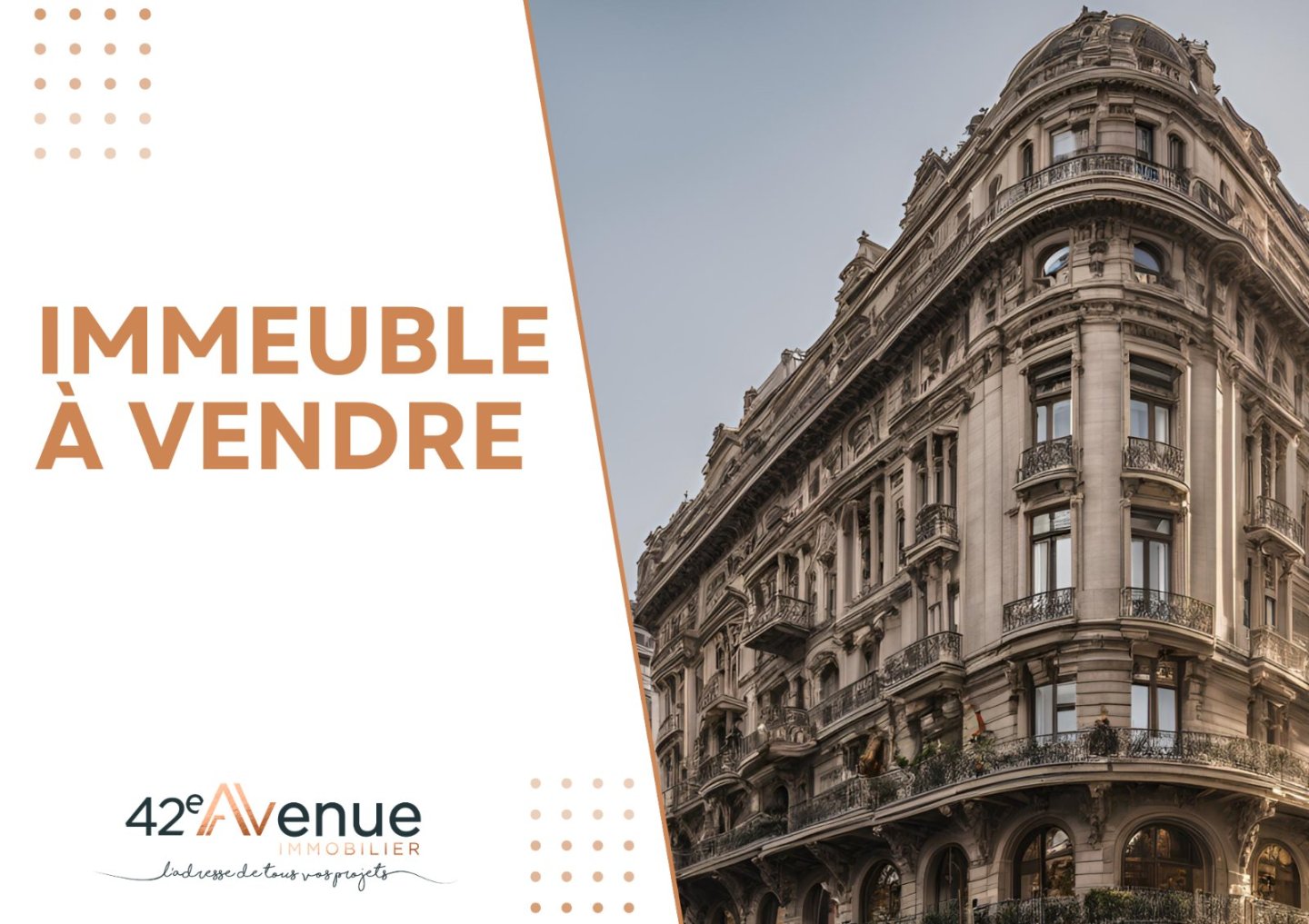 IMMEUBLE - ST ETIENNE CHATEAUCREUX - 321.26 m2 - VENDU