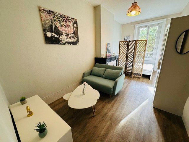 APPARTEMENT T1 A LOUER - ST ETIENNE CARNOT/CITE DESIGN - 39.28 m2 - 500 &euro; charges comprises par mois