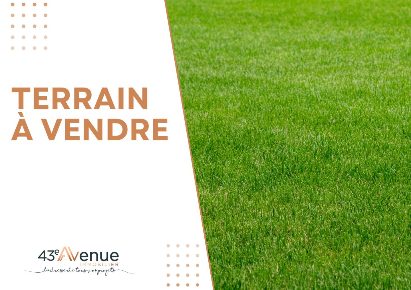 TERRAIN A VENDRE - ST PRIEST EN JAREZ - 470 m2 - 105 000 &euro;