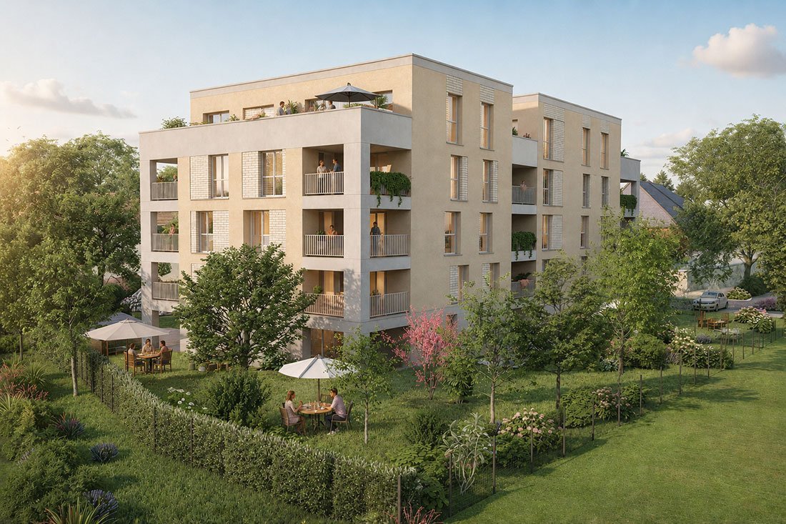 APPARTEMENT T2 NEUF A VENDRE - ANDREZIEUX BOUTHEON - 52.1 m2 - 177 500 &euro;