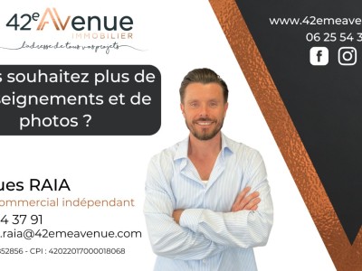 Surface de bureau  la vente A VENDRE - ANDREZIEUX BOUTHEON - 153 m2 - 208000€ 