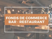 FONDS DE COMMERCE A CEDER - BAR - BRASSERIE - ST ETIENNE CENTRE VILLE - 180 m2 - 300 000 €