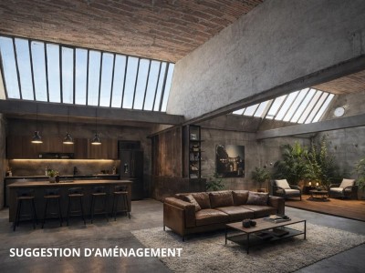 IMMEUBLE A VENDRE - ST ETIENNE FAURIEL - 500 m2 - 350 000 &euro;