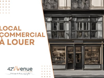 LOCAL COMMERCIAL A LOUER - ST ETIENNE CENTRE VILLE - 133 m2 - 1 350 &euro; HC par mois