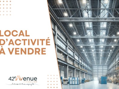 LOCAL D ACTIVITE A VENDRE - ROCHE LA MOLIERE - 485 m2 - 395000€ 