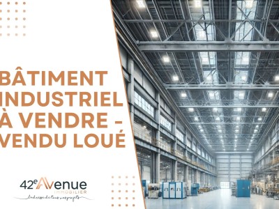 LOCAL INDUSTRIEL A VENDRE - L HORME - 5800 m2 - 1 935 000 €