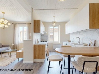 MAISON A VENDRE - BEAUZAC - 61.09 m2 - 115 000 €