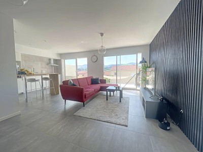Maison contemporaine avec garage et jardin - LA GRAND CROIX - 108.91 m2 - VENDU