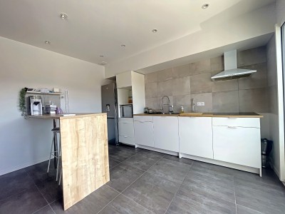Maison contemporaine avec garage et jardin - LA GRAND CROIX - 108.91 m2 - VENDU