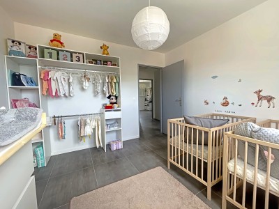 Maison contemporaine avec garage et jardin - LA GRAND CROIX - 108.91 m2 - VENDU