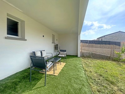 Maison contemporaine avec garage et jardin - LA GRAND CROIX - 108.91 m2 - VENDU
