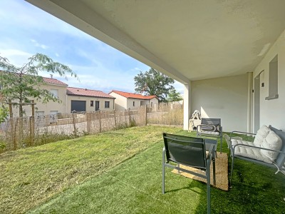 Maison contemporaine avec garage et jardin - LA GRAND CROIX - 108.91 m2 - VENDU