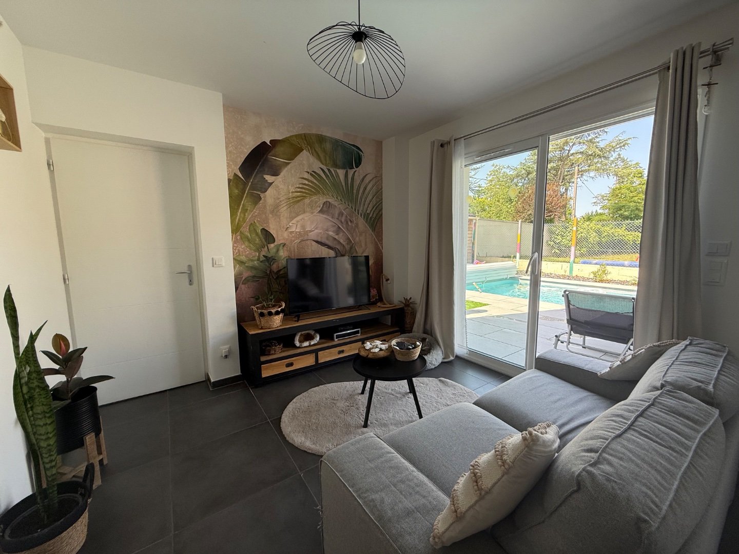 Maison mitoyenne par un cot� - LORETTE - 105 m2 - VENDU