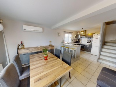 MAISON - MONTROND LES BAINS - 82 m2 - VENDU