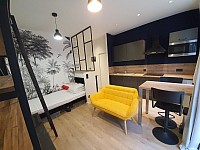 Studio avec terrasse A LOUER - ST ETIENNE ALBERT THOMAS - 18.63 m2 - 433 € charges comprises par mois