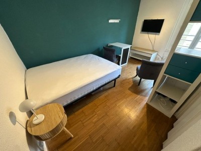 STUDIO MEUBLE A LOUER - ST ETIENNE CHAVANELLE/MARTYRS DE VINGRE - 18.6 m2 - 350 € charges comprises par mois