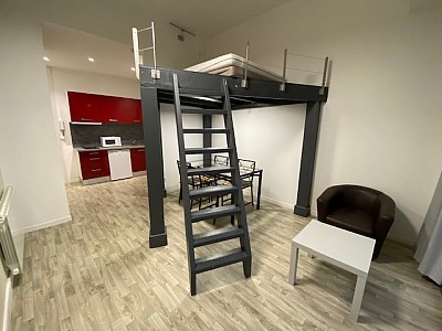 STUDIO A LOUER - ST ETIENNE La M�tare/Rond Point Fauriel - 23.91 m2 - 405�&euro; charges comprises par mois