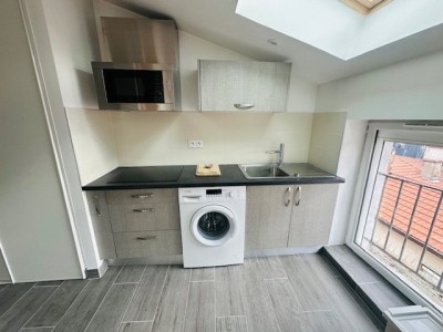 STUDIO A LOUER - ST ETIENNE RICHELANDIERE / CHATEAUCREUX - 22.78 m2 - 446€ charges comprises par mois