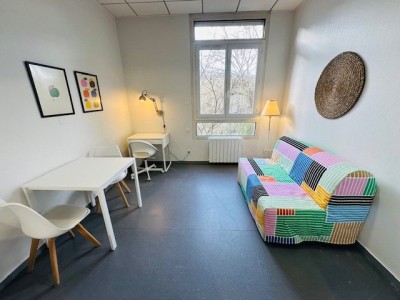 STUDIO MEUBLE A LOUER - ST ETIENNE SOLAURE/BELLEVUE - 19.85 m2 - 390 € charges comprises par mois