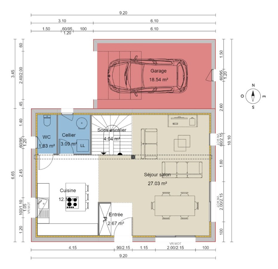 TERRAIN A VENDRE - ST CYPRIEN - 215 m2 - 79 000 &euro;