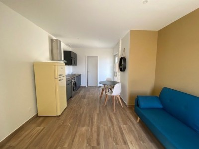 APPARTEMENT T1 A LOUER - ST ETIENNE ALBERT THOMAS/URSULES - 22.66 m2 - 435 € charges comprises par mois
