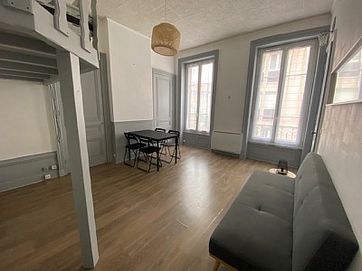 APPARTEMENT T1 - ST ETIENNE CARNOT - 33.06 m2 - LOUÉ