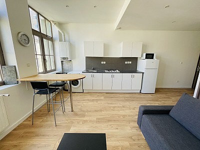 APPARTEMENT T1 - ST ETIENNE FACULTE   CENTRE DEUX - 38.21 m2 - LOUÉ