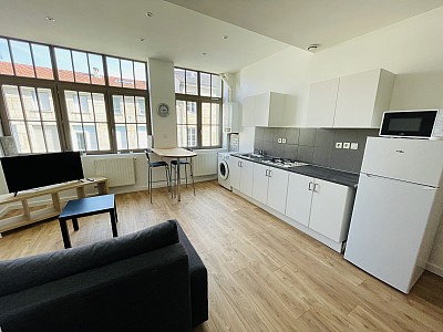 APPARTEMENT T1 - ST ETIENNE FACULTE   CENTRE DEUX - 38.21 m2 - LOUÉ