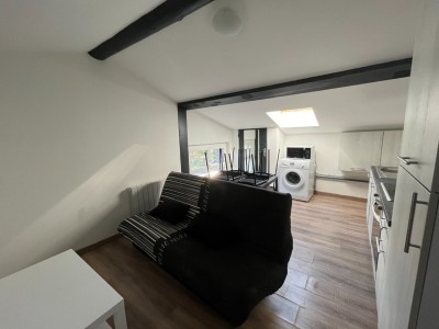 APPARTEMENT T2 - ST ETIENNE FACULTE   CENTRE DEUX - 24.09 m2 - LOUÉ