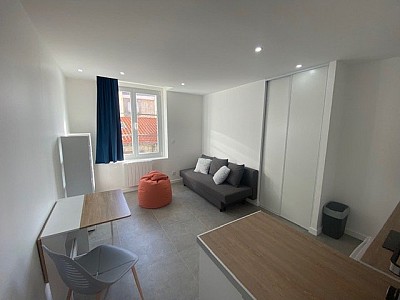 Studio Meublé A LOUER - ST ETIENNE Place Du Peuple/Place Grenette - 21.81 m2 - 426 &euro; charges comprises par mois