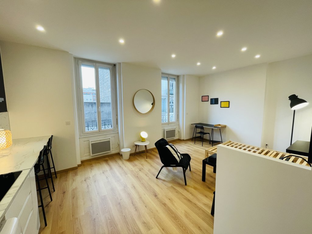 APPARTEMENT T1 - ST ETIENNE Quartier Tréfilerie - 29.96 m2 - LOU&Eacute;