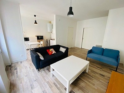 APPARTEMENT T2 A LOUER - ST ETIENNE CHAVANELLE - 46.03 m2 - 435 &euro; charges comprises par mois