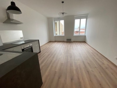 APPARTEMENT T2 A LOUER - ST ETIENNE CRET DE ROCH - 51.39 m2 - 480€ charges comprises par mois
