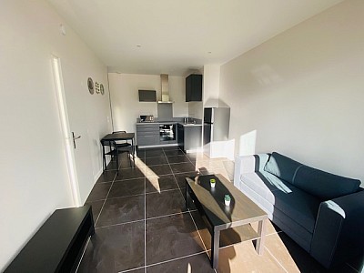 APPARTEMENT T2 - ST ETIENNE LYCEE FAURIEL - 40.39 m2 - LOUÉ