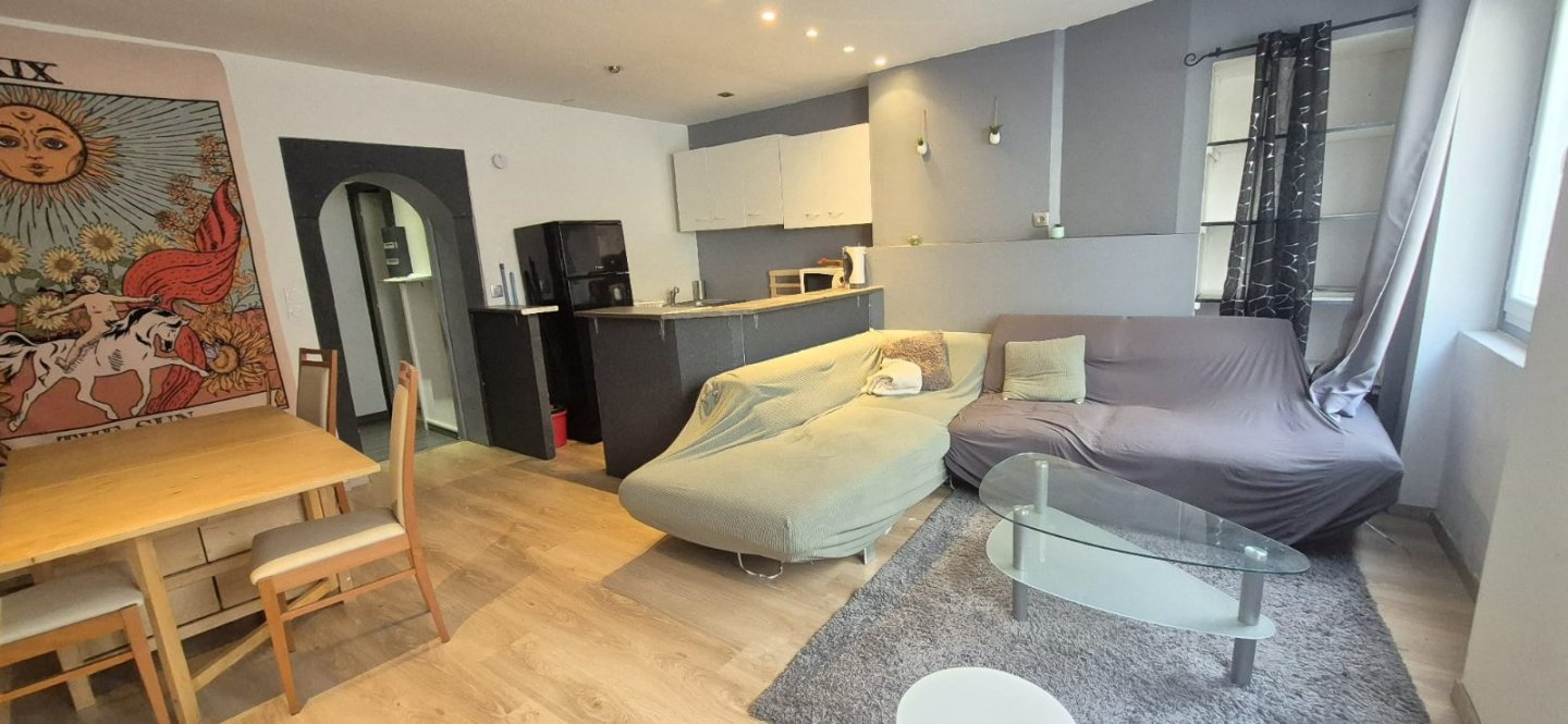 APPARTEMENT T2 A VENDRE - ST ETIENNE CHAVANELLE - 43 m2 - 45�000�&euro;