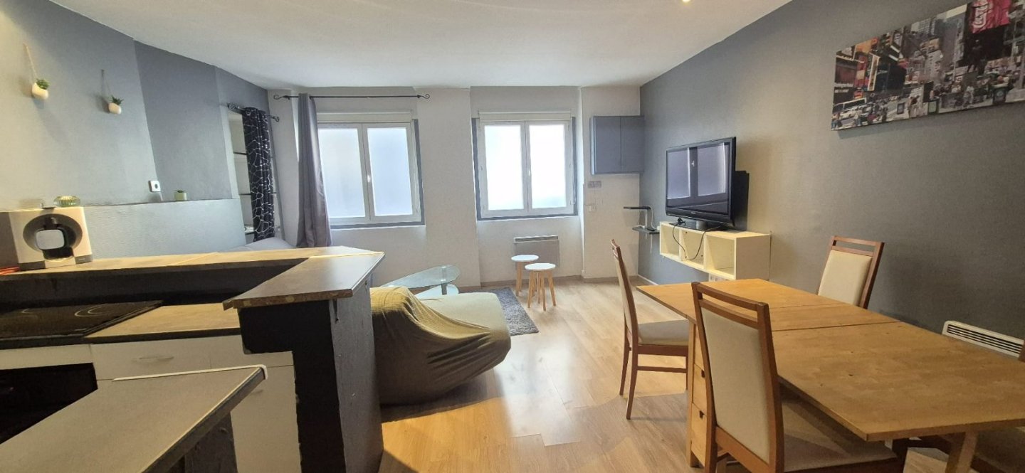 APPARTEMENT T2 A VENDRE - ST ETIENNE CHAVANELLE - 43 m2 - 45�000�&euro;