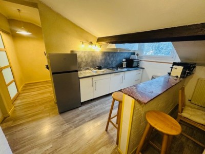 T3 Meubl� mansard� A LOUER - ST ETIENNE BAS FAURIEL / ST ROCH - 58.76 m2 - 600�&euro; charges comprises par mois