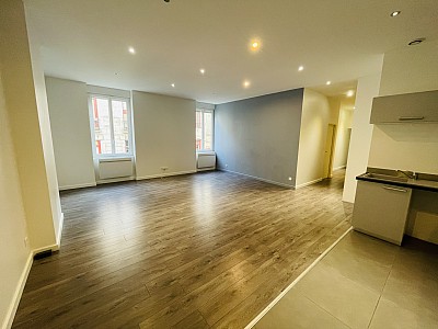 APPARTEMENT T3 - ST ETIENNE CENTRE VILLE - 77.25 m2 - LOUÉ