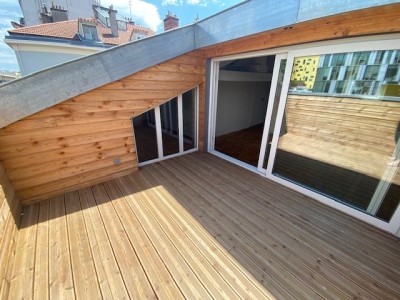 APPARTEMENT T2 - ST ETIENNE CHATEAUCREUX/FOURNEYRON - 52.5 m2 - LOUÉ