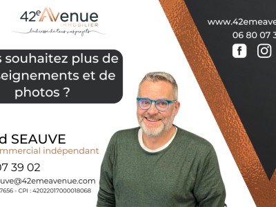 APPARTEMENT T3 A VENDRE - ANDREZIEUX BOUTHEON - 66 m2 - 240000€