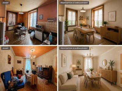 APPARTEMENT T3 A VENDRE - ST CHAMOND - 79.24 m2 - 65 000 &euro;