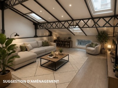 PLATEAU À AMÉNAGER A VENDRE - ST ETIENNE BELLEVUE - 84.78 m2 - 45 000 €