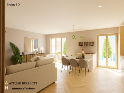 F3 de 70 m2 avec balcon terrasse de 22 m2 - ST ETIENNE FACULTE   CENTRE DEUX - 70 m2 - 138000€